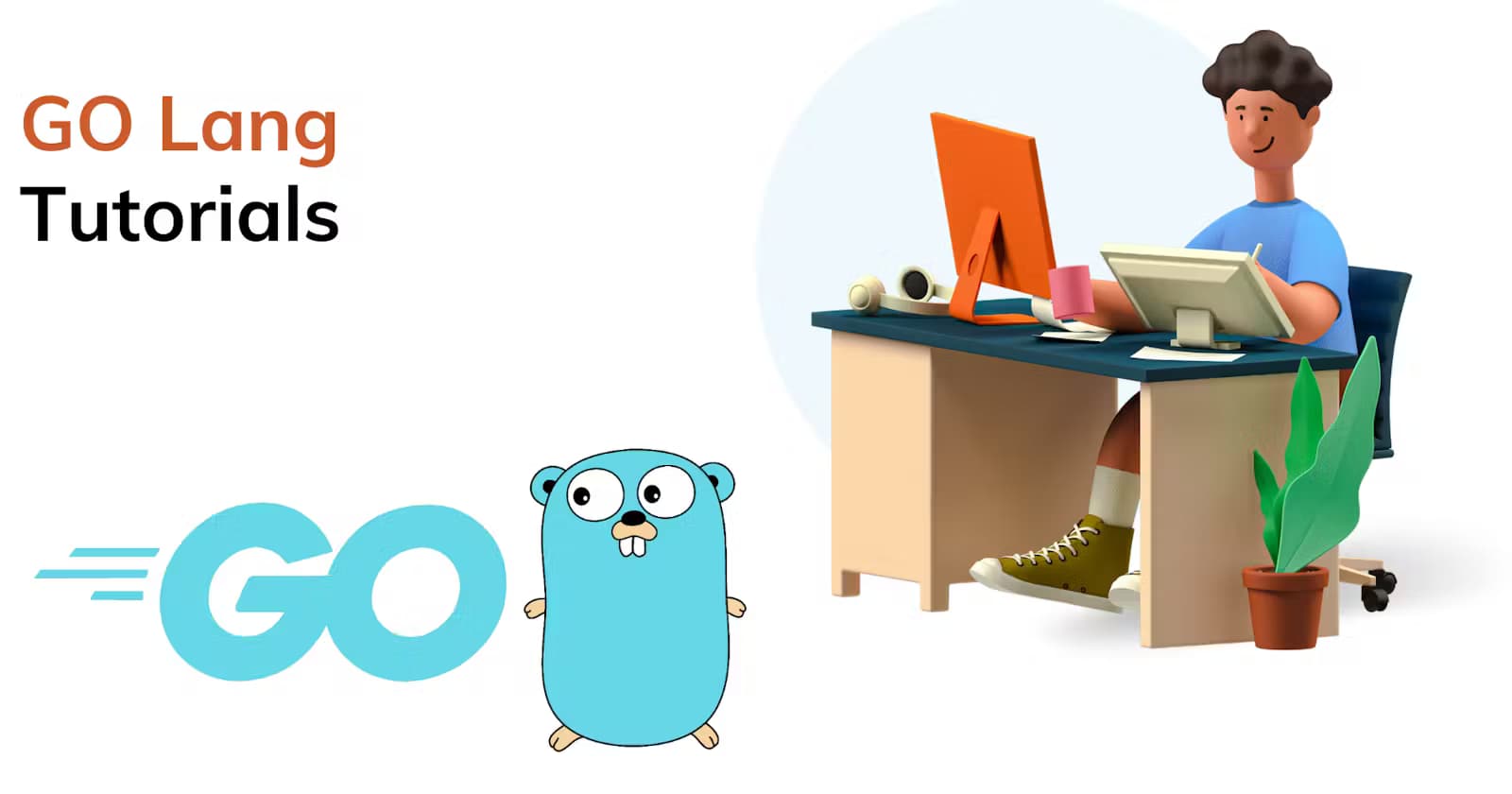 GO Lang Interview Question: Reverse A String in n/2 Complexity!